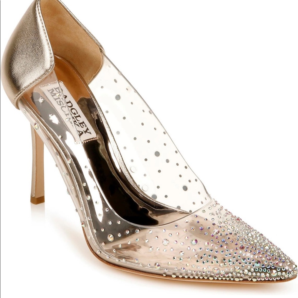 Badgley Mischka Gisela Pumps; wedding shoes